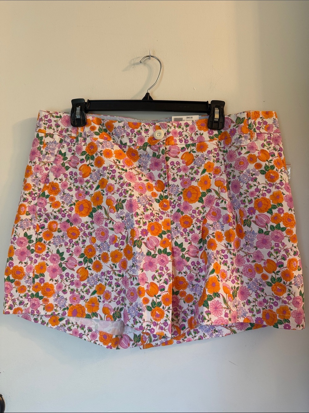 Crown & Ivy Caroline spring Floral 5” Shorts size 16 NEW